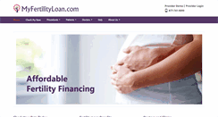 Desktop Screenshot of myfertilityloan.com